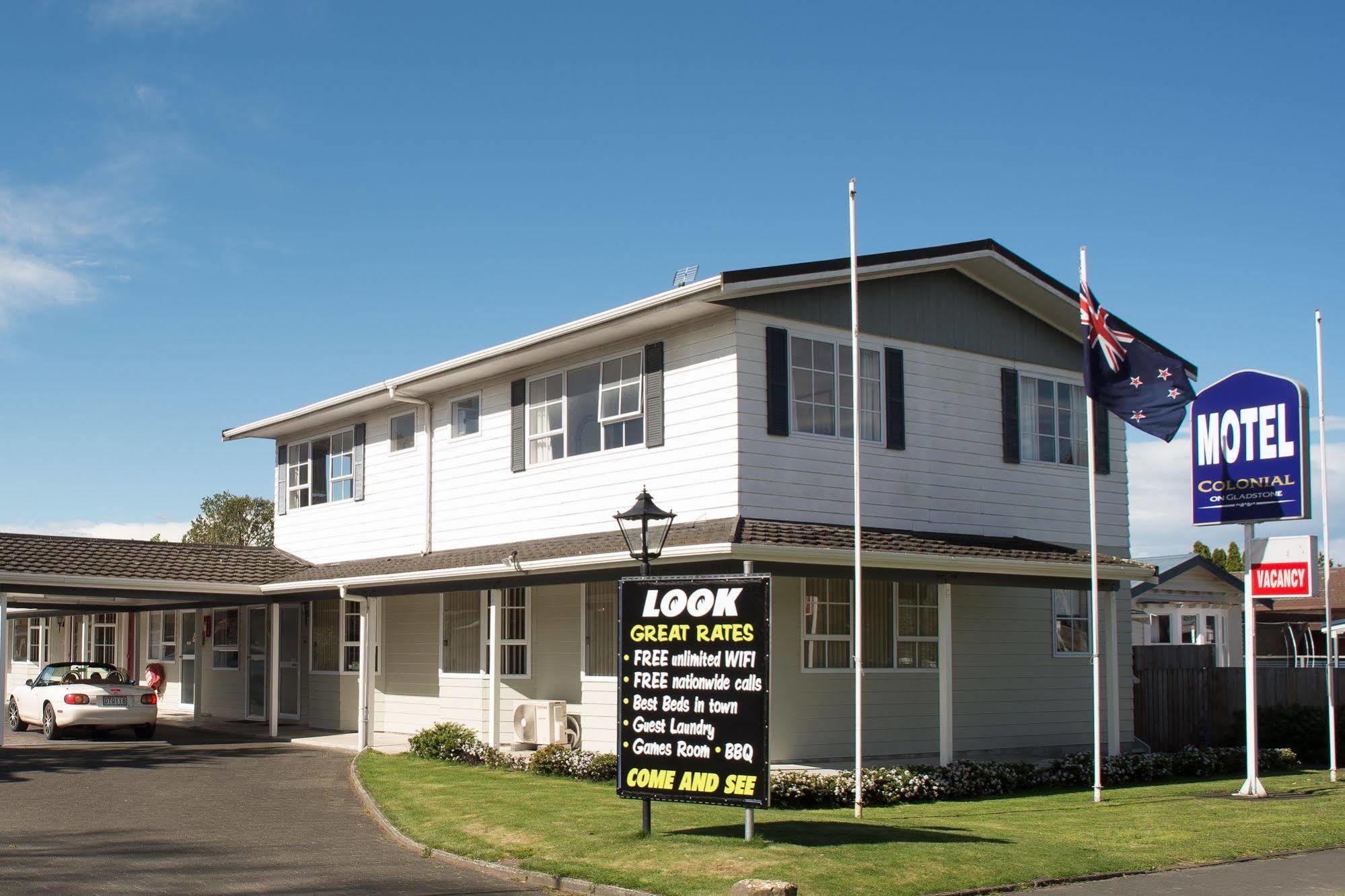 Motel Colonial On Gladstone Gisborne Exterior foto